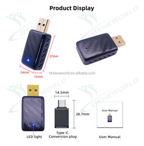 Offre Spéciale Logo personnalisé Carplay Dongle USB Agence exclusive Usine Adaptateur sans fil Bluetooth 5.2 5.8GHz WiFi Connexion rapide Large - Product Image 5