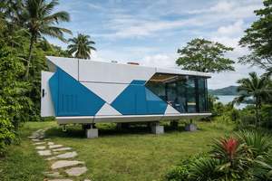 Cabine portable sur roues : Sortie d'usine Maison préfabriquée multifonctionnelle, Unité de vie mobile pour hôtel et voyage - Product Image 5