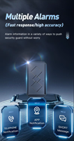 P2 2G Tragbarer Intelligenter GPS-Tracker Anti-Verlust-Funktion 3000 mAh Ultra-lange Standby-Zeit Starke Magnetische Befestigung Duale Positionierung