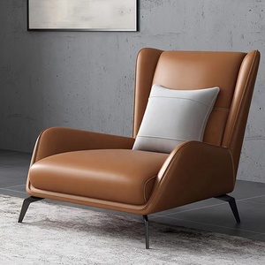 Đồ nội thất sofa Set t/t Ghế bành Ghế phòng khách phòng chờ đơn Sofa nhà vải thiết kế hiện đại ackengolditablewarehotel nhung - Product Image 5