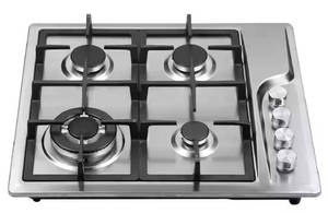 Газовая плита с 4 конфорками, 3.6 кВт, из нержавеющей стали, с электронным поджигом, на батарейках, портативная, класс энергоэффективности А, для дома и отелей - Product Image 3