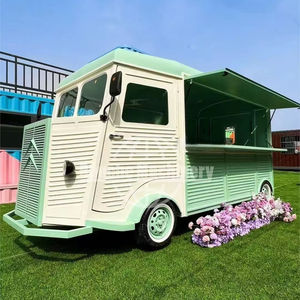 Street Food Usa Standard Custom Ice Cream Truck Doughnut Mobile Food Trailer for Sale Mobile Food Truck - Product Image 1