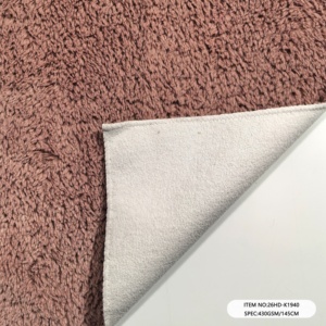 Nouveau design 2026 – Tissu d'ameublement uni en peluche pour canapé, textile doux en polyester pour la maison - Product Image 5