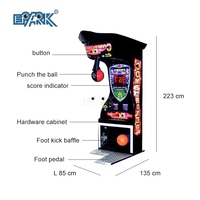 Monnayeur Machine De Jeu Maquina De Boxeo Arcde Kick Boxing Machine De Jeu De Boxe Punch Machine
