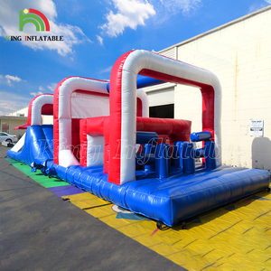 Juego de Obstáculos Inflable para Exteriores, Desafío Definitivo de Supervivencia, Ninja <span class=keywords><strong>Warrior</strong></span>, para Adultos y Niños, Campo de Entrenamiento - Product Image 2
