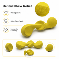Jouet interactif pour chien en bois, distributeur de friandises à alimentation lente, anti-fuite, couineur, mignon, élégant, durable, pour l'entraînement et la réduction de l'ennui