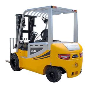 <strong>5</strong> Ton Heavy-Duty Electric Forklift - Reinforced Mast &amp; Hydraulic -Shift for Precision <strong>Loading</strong> - Product Image 5