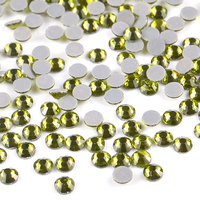 SS10 Kristal Jernih Lem Kuat Flatback Hot Fix Rhinestones, Aksesoris Pakaian Hotfix Rhinestone