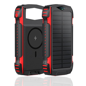 Chargeur solaire portable sans fil à charge rapide de type C, <span class=keywords><strong>batterie</strong></span> <span class=keywords><strong>externe</strong></span>, bloc d'alimentation - Product Image 3