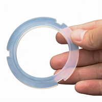 Joint d'étanchéité en silicone transparent SHEDL 58x78x7.8mm compatible avec les machines à expresso Barsetto BAE01 BAE02 Calphalon Temp IQ