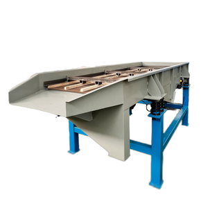 Tuyến tính 2-Tier quặng rung màn hình máy với bánh răng và mang hiệu quả cao thép không gỉ rectilinear sàng - Product Image 5