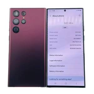 Venta al por Mayor de Teléfonos Móviles Originales de Alta Calidad <span class=keywords><strong>S22</strong></span> <span class=keywords><strong>Ultra</strong></span> <span class=keywords><strong>128GB</strong></span> [Cámara de 108MP] 100% Desbloqueados Versión Global Teléfono Inteligente <span class=keywords><strong>5G</strong></span> - Product Image 4