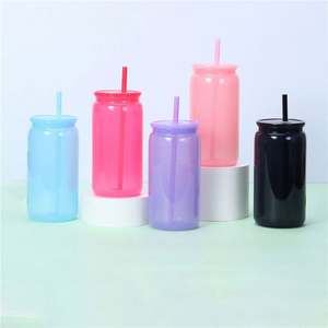 OEM/ODM 16Oz <b>Plastic</b> <b>Tumbler</b> With PP <b>Plastic</b> Lids for Hot Selling Drinkware - Product Image 4