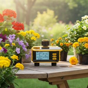 Intelligent Double-Out Automatic Watering Device with Large Screen Metal and Plastic Garden Sub-Control Timing for Home Use - Product Image 1