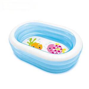 Intex 57482 <span class=keywords><strong>piscine</strong></span> elliptique gonflable <span class=keywords><strong>My</strong></span> Sea Friends pour enfants - Product Image 1
