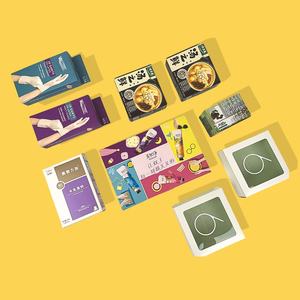 Caja de regalo de cartón de papel de comida congelada ecológica personalizada de China, papel de aluminio dorado impreso, envío gratis, caja de embalaje Skincard - Product Image 5