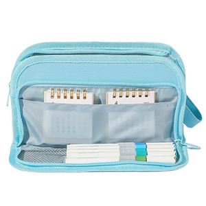 Large Capacity Stationery Pouch Hot Selling Pencil case Suitable for High <b>School</b> Student Custom logo and Color As Gift for Child - Product Image 2