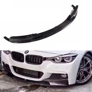 F30 F35 Front lip 320LI 330 Side skirt F30 MP diffuser carbon fiber kit for BMW 3 Series F30 AN body kit