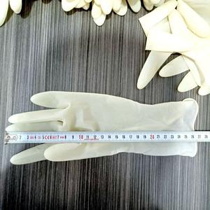Guantes de látex blancos, guantes de goma, guantes largos de látex de alta elasticidad, impermeables, venta al por mayor a 1-2 yuanes. - Product Image 4
