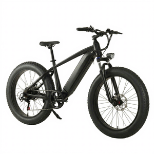 Electric Mountain Bike 48V 500W Motor E-bike High Carbon Steel Frame 7 Speed Gear Off-road Snow Bicycle for Adults