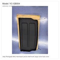 Couvercle de coffre rigide pour Jeep Renegade MK2 Hatchback 51963656 735626063