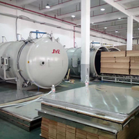 Sécheur à vide haute fréquence pour le séchage du bois, machine à sécher le bois avec moteur et pompe, capacité de 3 m³, certifié CE, facile à utiliser