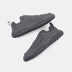 Zapatos de hombre para primavera y otoño - Zapatos minimalistas, con cordones, de caña baja, informales, con puntera ancha, deportivos - Product Image 3