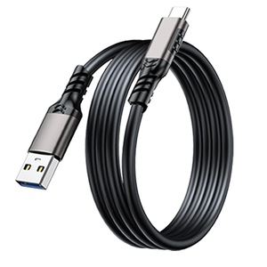 Cable de Carga USB a Tipo C, 5A, Carga Rápida, Sincronización de Datos, Carcasa de Aluminio, Revestimiento de Nailon, Cable Duradero para Dispositivos Inteligentes - Product Image 5