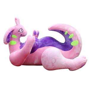 Hongyi inflable 2M peludo <span class=keywords><strong>Goodra</strong></span> juguetes personalizados Rosa peluche dragón peludo - Product Image 1