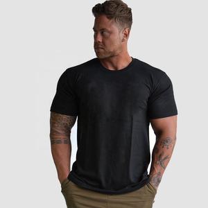 Camiseta Deportiva de Manga Corta, Corte Holgado, 100% Algodón Jersey, Elegante, Cómoda y Transpirable para Hombre, Gimnasio y Fitness - Product Image 1