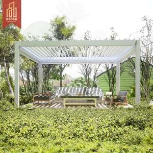 <span class=keywords><strong>Pergola</strong></span> <span class=keywords><strong>Prix</strong></span> de gros Design moderne Extérieur Jardin Patio <span class=keywords><strong>Pergola</strong></span> en aluminium avec lames réglables <span class=keywords><strong>Pergola</strong></span> pour terrasse arrière-cour - Product Image 1