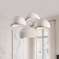 Lustre créatif japonais moderne JACKSUN pour la maison, hôtel, villa, style crème, fer à LED pour salon et salle à manger
