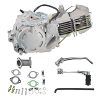 Moteur Zongshen ZS155 d'origine, refroidi par huile, 4 vitesses, démarrage manuel, pour moto de course, moto tout-terrain, moto de cross