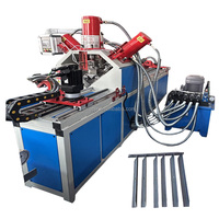 Nouvelle machine de poinçonnage et de découpe de métal, machine de poinçonnage et de découpe d'angle en acier CNC