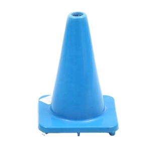 Mini Trafik Konisi Trafik Konisi Kompakt Plastik Çocuk Futbol Eğitimi için Uygun Çocuklar için Trafik Güvenliği Senaryosu - Product Image 3