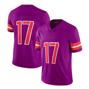 Camiseta Profesional de Fútbol Americano, 100% Poliéster, Diseño Personalizado, Ligera, Manga Corta, Precios al por Mayor, en Oferta - Product Image 4