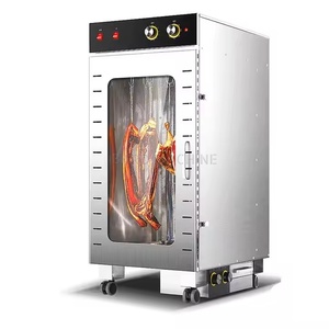 Máquina para fumar pollo ahumado crujiente comercial, pescado seco, pato ahumado; Caja de secado de salchichas y carne curada para el hogar - Product Image 1