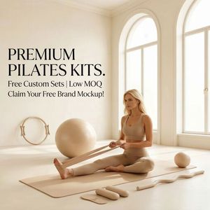 Pilates Kit Set Silicone Dumbbell Adjustable Ankle Weights Pilates Ring Resistance <b>Bands</b> Grip Socks Home <b>Workout</b> for Women - Product Image 5