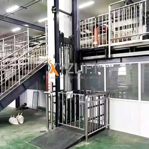XYZLIFT-CE tùy chỉnh hàng hóa hàng hóa nâng hàng đoạn đường nối thay vì hố 2-6 tầng kho nhà máy sử dụng thang máy vận chuyển hàng hóa thủy lực - Product Image 5