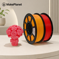 Filaments PLA pour imprimante 3D MakePlanet de haute qualité, bobine de 1 kg, impression facile, 1,75 mm, 190-220°C, pour imprimantes 3D FDM