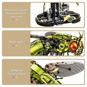 ชุดตัวต่อแมลงบิน MJI 13153 ของเล่นเสริมพัฒนาการสำหรับเด็ก ทำจากพลาสติก ABS เหมาะสำหรับทุกเพศ - Product Image 5