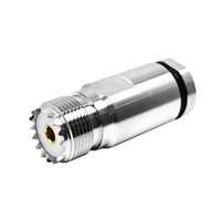 Connecteur femelle UHF 50 ohms SO239 à pince pour câble coaxial 5D-FB LMR 300 RG6, connecteurs coaxiaux RF en stock