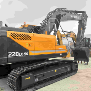 Excavatrice Hyundai 220LC-9S d'occasion, 22 tonnes, d'origine coréenne, moins d'heures de fonctionnement, à vendre - Product Image 2