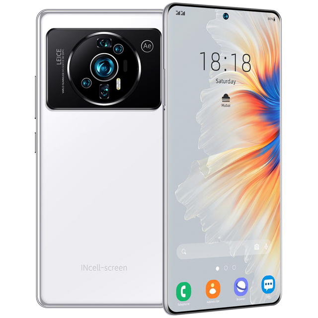 Global Version M12 Ultra 7.3Inch 16GB+1TB Android11.0 Smartphones 5G Unlocked Gaming Cellphones Mobile Phones