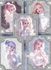 2025 Novedad: Cartas Coleccionables Metálicas de una Pieza con Diamantes, Venta al por Mayor, Cartas de Juego de Mesa con Personajes de Anime de Diosas para Regalo y Aficionados - Product Image 4