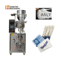 Machine d'emballage automatique à 5 poches, sachets transparents pour sel, sucre, granulés, emballage alimentaire, en plastique, 80-320mm