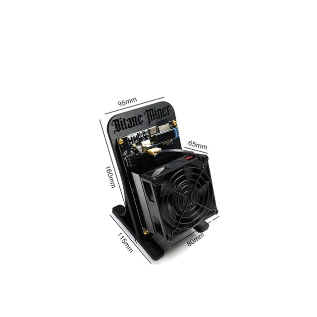 Expedited Shipping Bitaxe Supra Hex 701 4.2Th/s 90W BM1368 Cryptos Miner Bitcoin Miner Asic Chip BTC Miners BTC Mining Machine