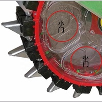 Semoir pneumatique pour mini tracteur, semoir de graines avec rangée réglable, 20 embouts