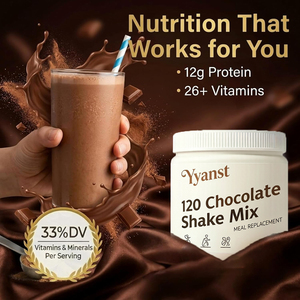 120 Porciones de Batido Sustituto de Comida con Chocolate, Mezcla de Nutrición Equilibrada en Polvo para Comida Diaria y Apoyo al Ejercicio - Product Image 4