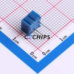 ตัวต้านทาน/โพเทนชิโอมิเตอร์แบบปรับได้สำหรับ3362P-1-501LF ผ่านชิ้นส่วนรู (THT)-3P, ตัวต้านทาน7x6.8มม. 500Ohm 10% 500mW 250ppm/℃ - Product Image 2